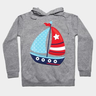 Sailing Boat, Sailor, Sailing, Sails, Boat, Ship Hoodie